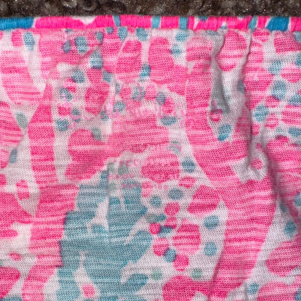 Lily Pulitzer Let’s Cha Cha Tunic Top Medium - Picture 3 of 5